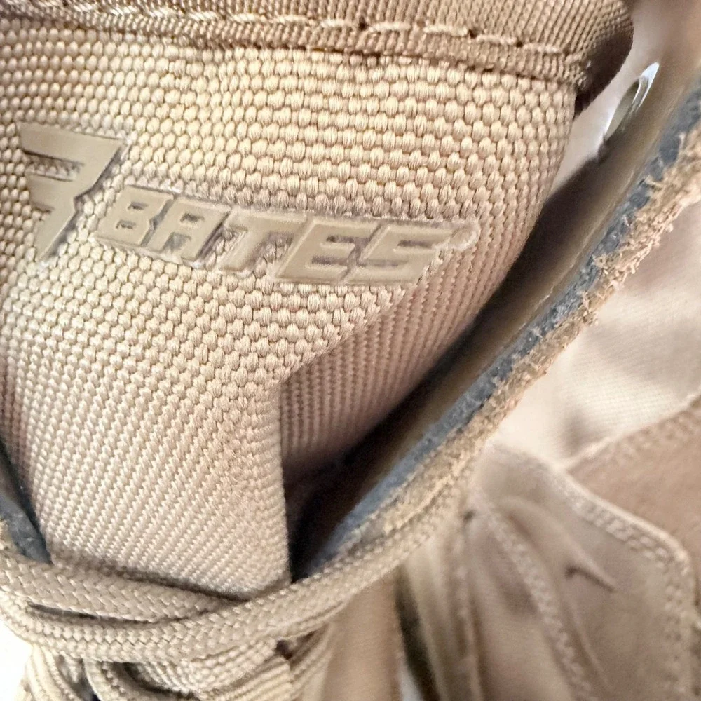 Bates Rush Mid Tactical Boots Coyote Brown Suede E01088 Mens 14 Medium